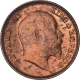 Copper One Twelfth Anna Coin of  King Edward VII of Calcutta Mint of 1905.