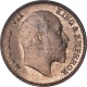 Bronze One Twelfth Anna Coin of King Edward VII of Calcutta Mint of 1910.