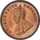 Bronze One Twelfth Anna Coin of  King George V of Calcutta Mint of 1915.