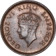 Bronze One Twelfth Anna Coin of King George VI of Bombay Mint of 1939.