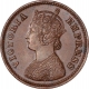 Copper Half Pice Coin  of Victoria Empress of Calcutta Mint of 1900.