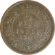 Copper Half Pice Coin of Victoria Empress of Calcutta Mint of 1901.