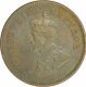 Bronze Half Pice Coin  of King George V of Calcutta Mint of 1932.