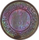 Bronze Half Pice Coin of King George VI of Calcutta Mint of 1940.