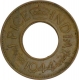 Bronze One Pice Coin of King George VI of Bombay Mint of 1944.