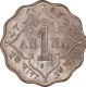 Cupro Nickel One Anna Coin of King George V of Bombay Mint of 1914.