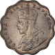 Cupro Nickel One Anna Coin of King George V of Calcutta Mint of 1927.