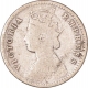 Silver Two Annas Coin  of Victoria Empress of Calcutta Mint of 1880.