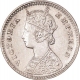 Silver Two Annas Coin of Victoria Empress of Calcutta Mint of 1881.