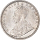 Silver Two Annas Coin of King George V of Calcutta Mint of 1913.