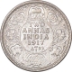 Silver Two Annas Coin of King George V of Calcutta Mint of 1917.