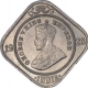 Cupro Nickel Two Annas Coin of King George V of Calcutta Mint of 1928.