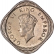 Cupro Nickel Two Annas Coin of King George VI  of Bombay Mint of 1939.