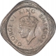 Cupro Nickel Two Annas Coin  of King George VI of  Calcutta Mint of 1941.