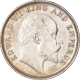 Silver Quarter Rupee Coin  of King Edward VII of Calcutta Mint of 1905.