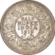 Silver Half Rupee Coin  of King George V of Bombay Mint of 1919.