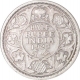 Silver Half Rupee Coin of King George V of Calcutta Mint of 1923.