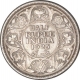 Silver Half Rupee Coin of King George V of Calcutta Mint of 1925.