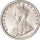 Silver Half Rupee Coin of King George V of Calcutta Mint of 1926.