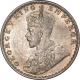 Silver Half Rupee Coin  of King George V of Bombay Mint of 1928.