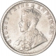 Silver Half Rupee Coin of King George V of Calcutta Mint of 1930.