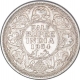 Silver Half Rupee Coin of King George V of Calcutta Mint of 1934.