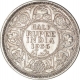 Silver Half Rupee Coin  of King George V of Calcutta Mint of 1936.