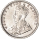 Silver Half Rupee Coin  of King George V of Calcutta Mint of 1936.