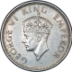 Silver Half Rupee Coin of King George VI of Calcutta Mint of 1939.