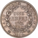 Silver One Rupee Coin of King William IIII of Calcutta Mint of 1835.