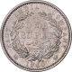 Silver One Rupee Coin of Victoria Queen of Madras Mint of 1840.