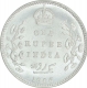 Silver One Rupee Coin of King Edward VII of Bombay Mint of 1906.