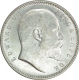 Silver One Rupee Coin of King Edward VII of Bombay Mint of 1906.