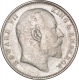 Silver One Rupee Coin of King Edward VII of Bombay Mint of 1909.