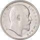 Silver One Rupee Coin of King Edward VII of Calcutta Mint of 1909.