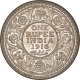 Silver One Rupee Coin  of King George V of Calcutta Mint of 1916.