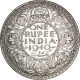 Silver One Rupee Coin of King George VI of Bombay Mint of 1940.