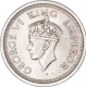 Silver One Rupee Coin of King George VI of Bombay Mint of 1944.