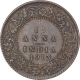 Bronze One Twelfth Anna Coins of King George V of Calcutta Mint of 1913.