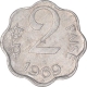 Aluminium Two Paisa Coin of Bombay Mint of Republic India  of the Year 1969.