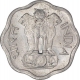 Aluminum Two Paisa Coin of Hyderabad Mint of Republic India of the Year 1979.