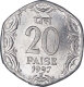 Aluminium Twenty Paise Coin  of Hyderabad Mint of Republic India of the Year 1997.