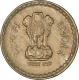 Cupro Nickel Five Rupees Coin of Hyderabad Mint of Republic India of the Year 2004.