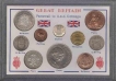 Proof Set  of Great Britain Farewell to E S D coinage.