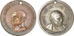 Cupro Nickel Two Different Medals of Mahatma Gandhi Birth Centenary.