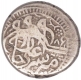 Silver Rupee Coin of Sher Ali  of Kabul Dar ul Sultanat Mint of Afghanistan.