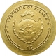 Proof Gold One Dollar Coin of Republic of Palau.