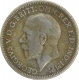 Silver Six Pence Coin of George V of Great Britain.