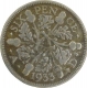 Silver Six Pence Coin of George V of Great Britain.