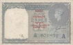 One Rupee Bank Note of King George VI of signed by C E Jones of Burma Issue of 1947.